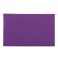 Universal Hanging File Folder Legal Violet 1/5 tab 1x